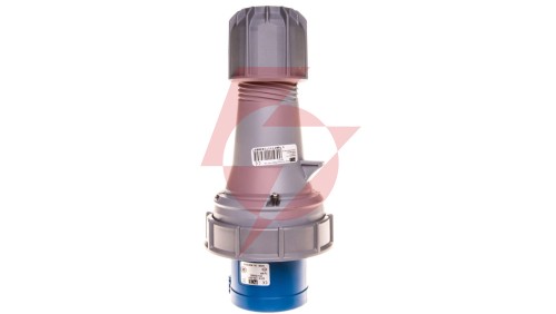 Wtyczka przenośna 63A 4P 230V niebieska IP67 POWER TWIST 034-9