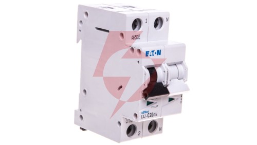 Wyłącznik nadprądowy 1+N C 20A 15kA AC FAZ C20/1N 278675