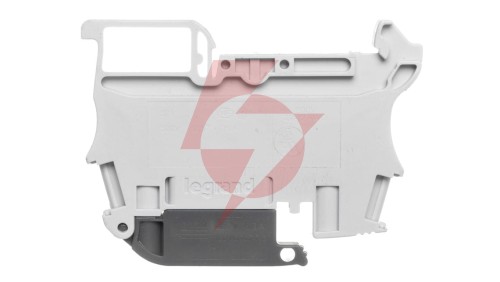 Złączka bezpiecznikowa 2,5mm2 szary 6.3A G 5x20 mm DIN 35mm 037181