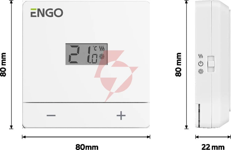 Engo controls easy-230w - dobowy, przewodowy regulator