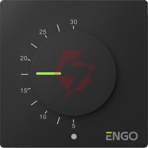 Engo controls esimple-230b - przewodowy, natynkowy reg.