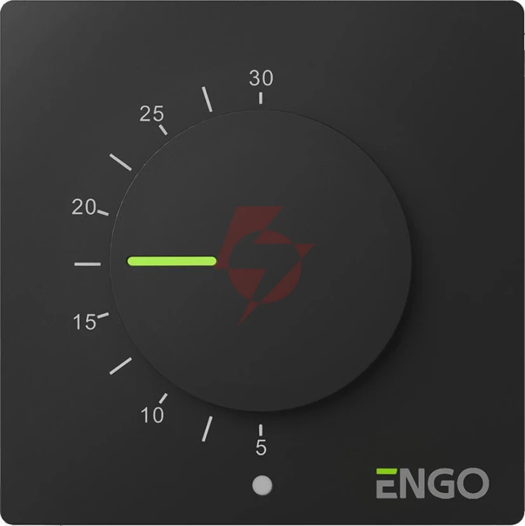 Engo controls esimple-230b - przewodowy, natynkowy reg.
