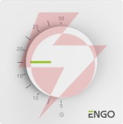 Engo controls esimple-230w - przewodowy, natynkowy reg.