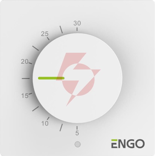 Engo controls esimple-230w - przewodowy, natynkowy reg.