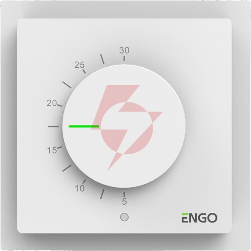 Engo controls esimple-230w - przewodowy, natynkowy reg.