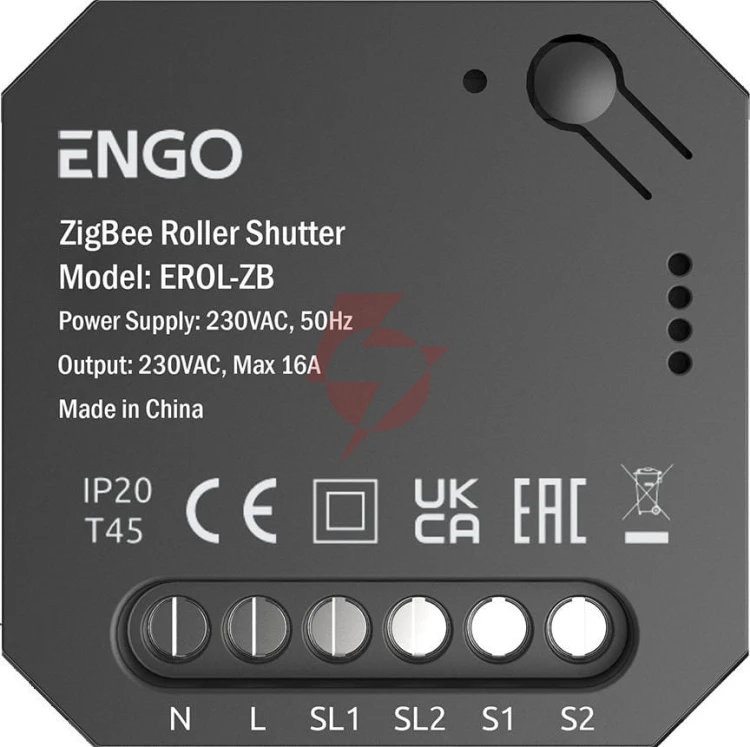 Engo controls erol-zb - sterownik rolet do systemu engo smart, zigbee