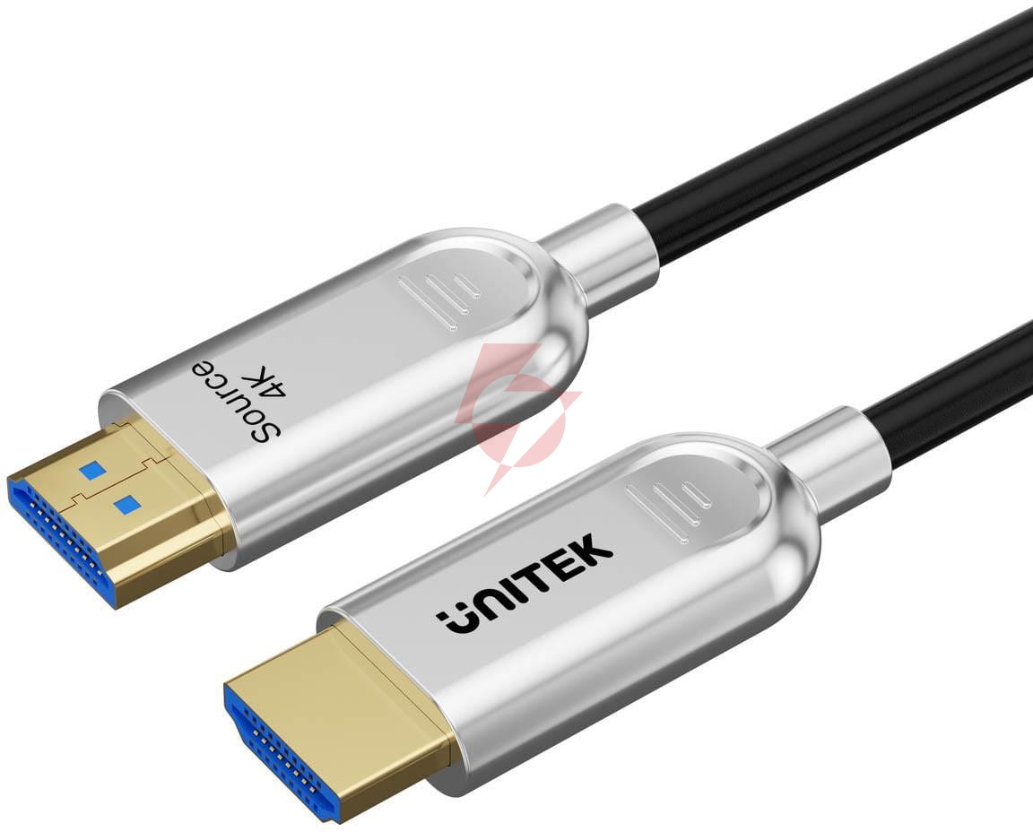 Kabel hdmi unitek optyczny 2.0 aoc 4k 60hz 40m