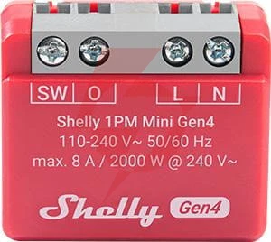 Shelly 1pm mini gen4