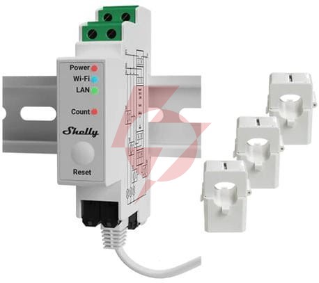 Shelly pro 3em 120a