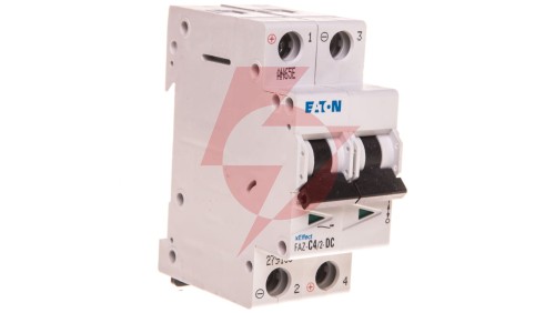 Wyłącznik nadprądowy 2P C 4A 15kA DC FAZ C4/2-DC 279136