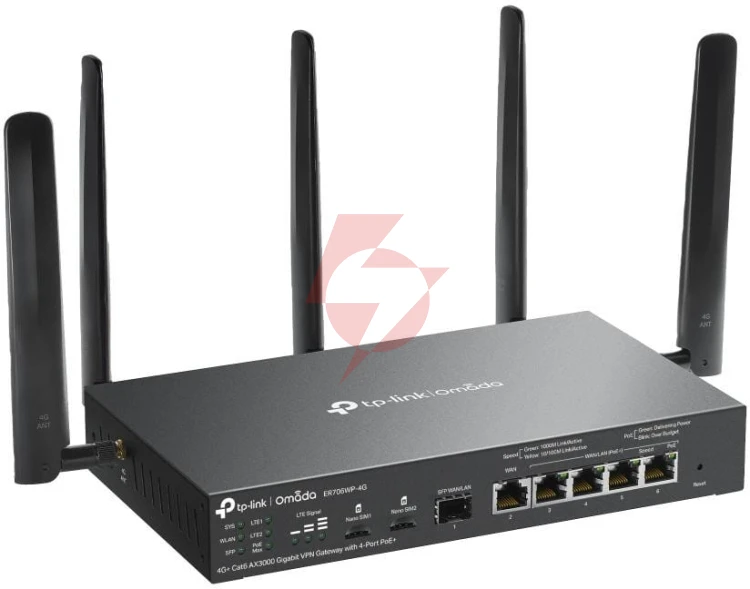Router tp-link er706wp-4g lte cat6 omada ax3000