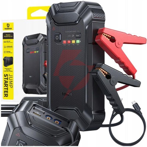 Powerbank booster baseus primetrip vj1 jump starter 12000mah 12v 5000a