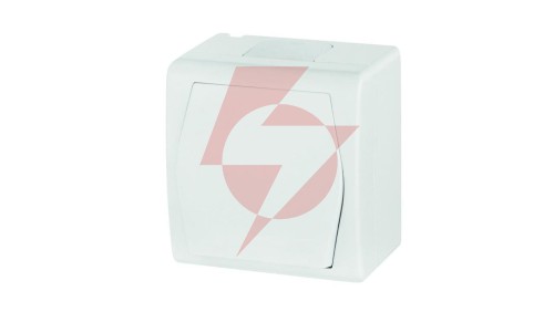 Hermes2 Łącznik 1-biegunowy biały IP44 LNT-1 1001-00