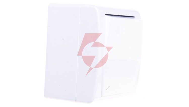 Hermes2 Łącznik schodowy biały IP44 ŁNT-2 1003-00