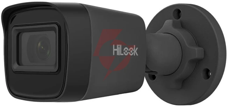 Kamera ip hilook ipc-b141h-c black tuba 4mp 2.8mm ir20m poe