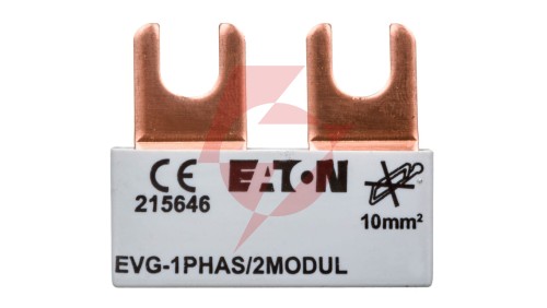 Szyna łączeniowa 1P 63A 10mm2 widełkowa (2 mod.) EVG-1PHAS/2MODUL 215646