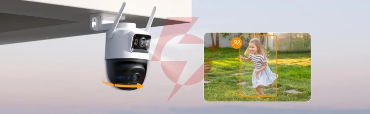 Kamera ip imou cruiser dual 2c 4g 6mp (3mp+3mp)
