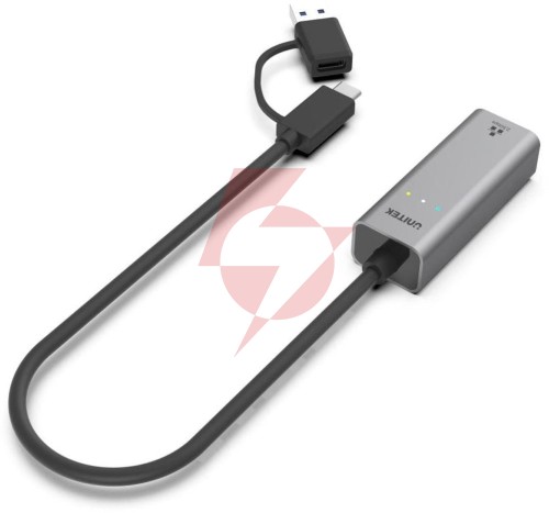 Unitek hybrydowy adapter usb-c/usb-a do sieci