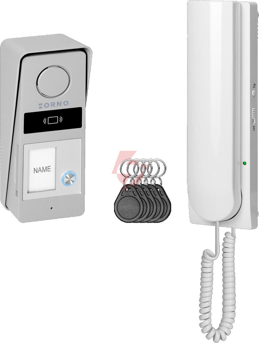 Zestaw domofonowy orno or-dom-rd-937/w
