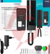 Zestaw domofonowy orno or-dom-rd-937/b