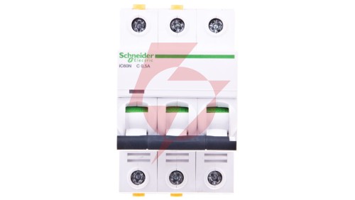 Wyłącznik nadprądowy 3P C 0,5A 6kA AC iC60N-C05-3 Acti9 A9F04370