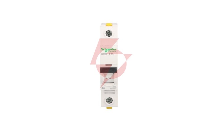 Wyłącznik nadprądowy 1P D 4A 6kA AC iC60N-D4 Acti9 A9F05104