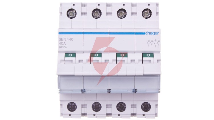 Rozłącznik modułowy 40A 4P SBN440