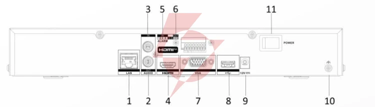 Rejestrator ip hikvision ds-7608nxi-k1/vpro