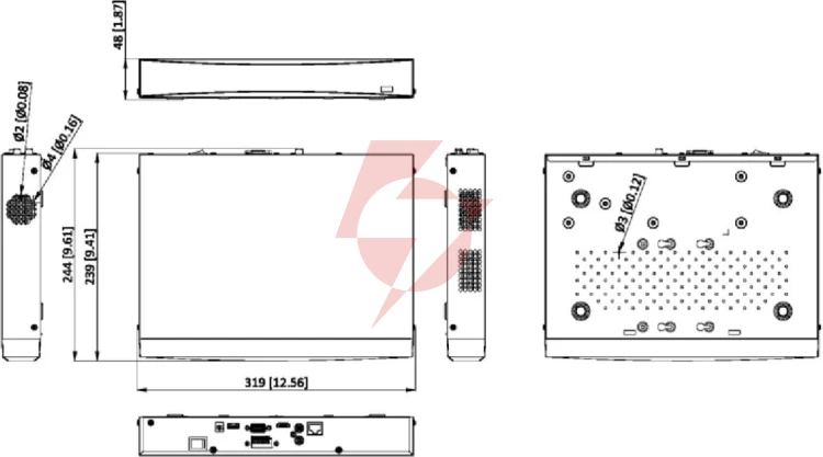 Rejestrator ip hikvision ds-7608nxi-k1/vpro