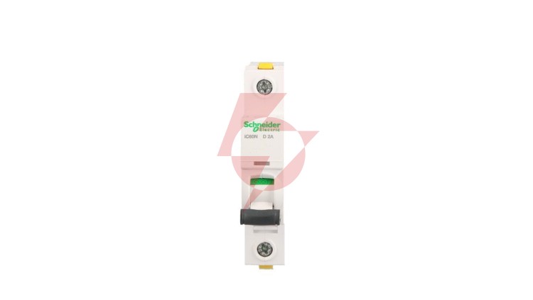 Wyłącznik nadprądowy 1P D 2A 6kA AC iC60N-D2 Acti9 A9F05102