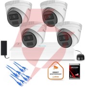 Zestaw monitoringu hilook 4x kamera ipc-t221h-c z dyskiem 1tb