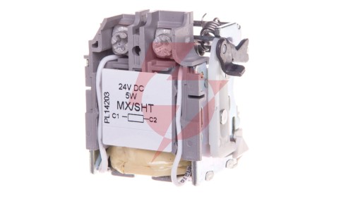 Wyzwalacz wzrostowy 24V DC zwłoczny NSX100-630 LV429390