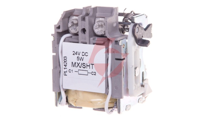 Wyzwalacz wzrostowy 24V DC zwłoczny NSX100-630 LV429390