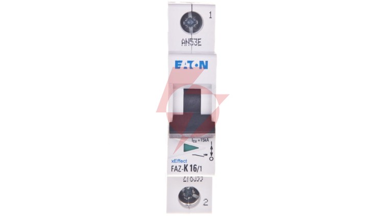 Wyłącznik nadprądowy 1P K 16A 15kA AC FAZ K16/1 278599