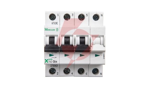 Wyłącznik nadprądowy 3+N C 6A 15kA AC FAZ C6/3N 278969