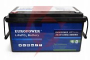 Akumulator lifepo4 europower serii lfp 25,6v 100ah bluetooth, mata grzewcza (żywotność ~4000 cykli)