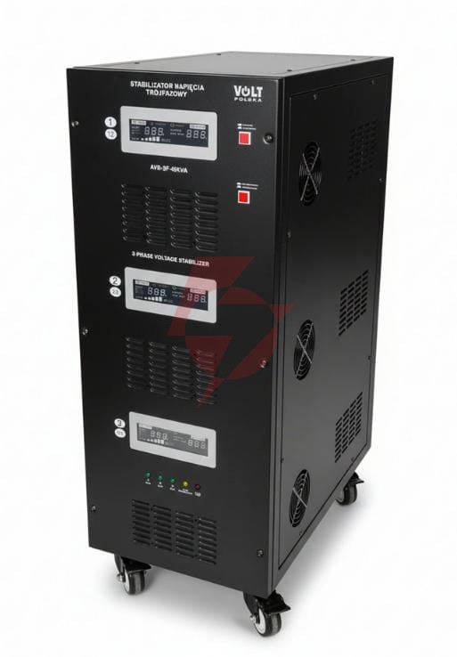 Stabilizator napięcia trójfazowy volt polska avr pro 45000va 3% servo 3-f