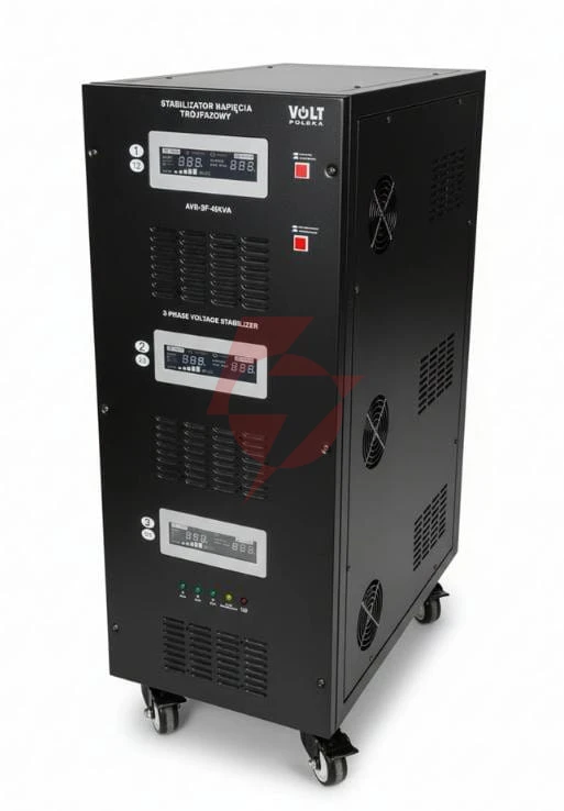 Stabilizator napięcia trójfazowy volt polska avr pro 45000va 3% servo 3-f
