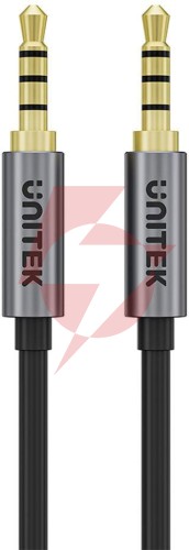 Unitek adapter aux 3,5 mm jack (męski–męski) 1m