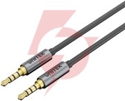 Unitek adapter aux 3,5 mm jack (męski–męski) 1m