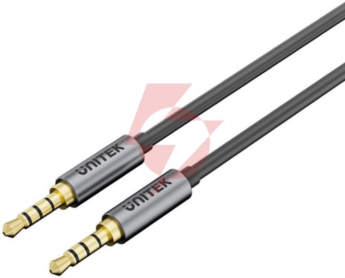 Unitek adapter aux 3,5 mm jack (męski–męski) 1m