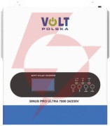 Przetwornica nwerter solarny volt polska sinuspro ultra 7000 24/230v (3500/7000w) mppt 100a (3