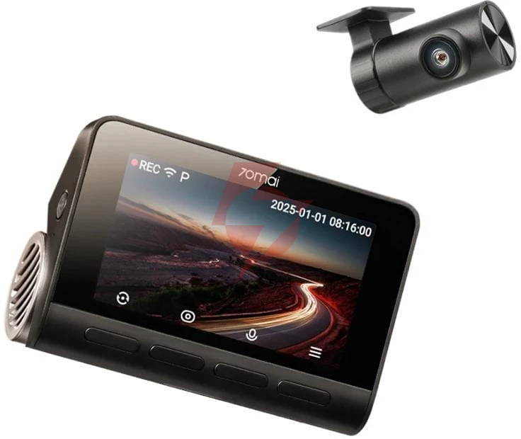 Wideorejestrator 70mai dash cam 4k a810s gps wi-fi bt 4g/lte 4k + kamera tylna rc24