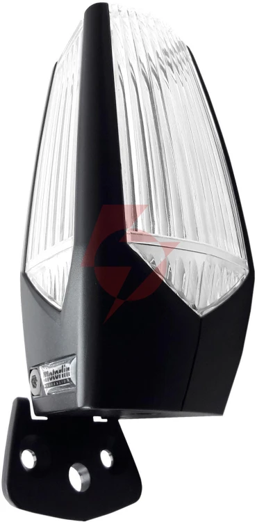 Lampa ostrzegawcza motorline mp105 biała led 12-230v z uchwytem (001plm10918011)