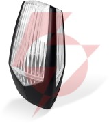 Lampa ostrzegawcza motorline mp105 biała led 12-230v z uchwytem (001plm10918011)