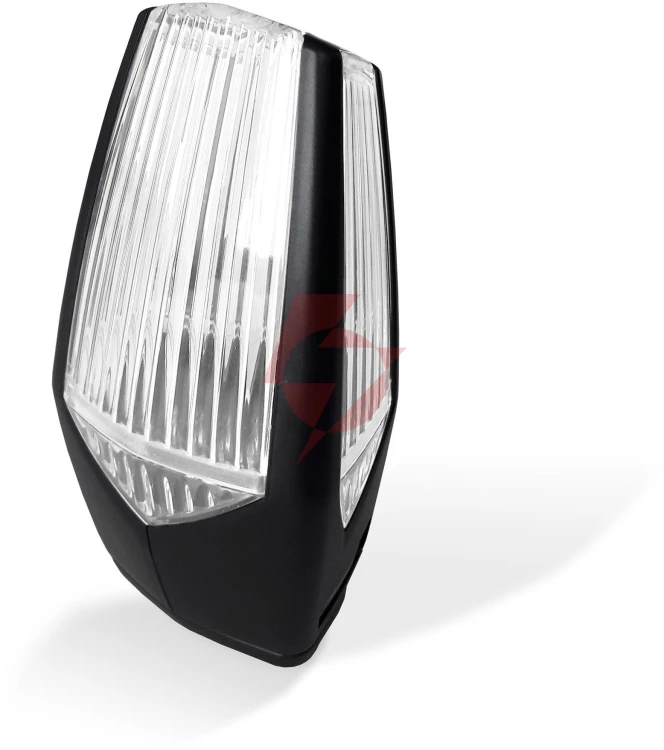 Lampa ostrzegawcza motorline mp105 biała led 12-230v z uchwytem (001plm10918011)