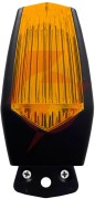 Lampa ostrzegawcza motorline mp205 pomarańczowa led 12-230v z uchwytem (001plm10918012)