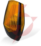 Lampa ostrzegawcza motorline mp205 pomarańczowa led 12-230v z uchwytem (001plm10918012)