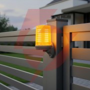 Lampa led proxima walec.o (pomarańczowa) z wbudowaną anteną 433.92 mhz (12-24v ac/dc lub 230v ac)