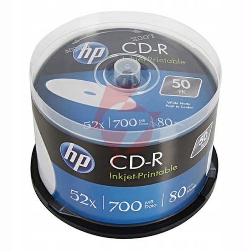 Płyty cd-r verbatim hp inkjet-printable (50szt)
